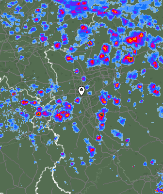 Radar meteorológico