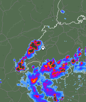 Radar meteorológico
