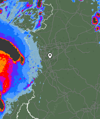 Radar meteorológico