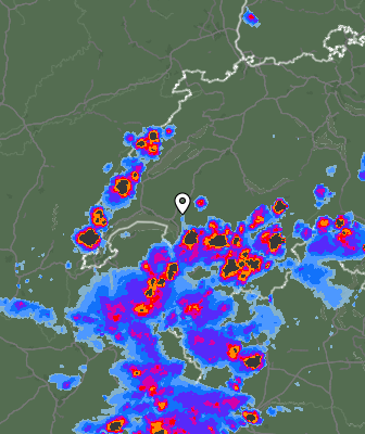Radar meteorológico