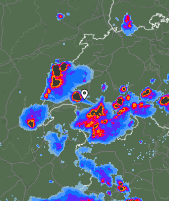 Radar meteorológico