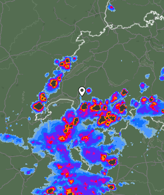Radar meteorológico