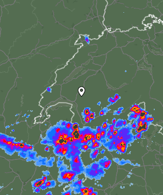 Radar meteorológico