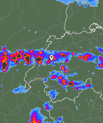 Radar meteorológico