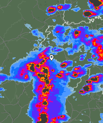 Radar meteorológico