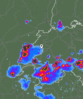 Radar meteorológico