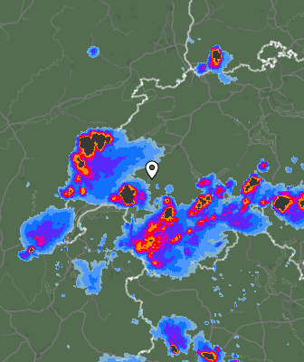 Radar meteorológico