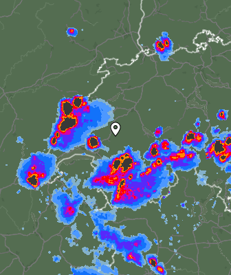 Radar meteorológico