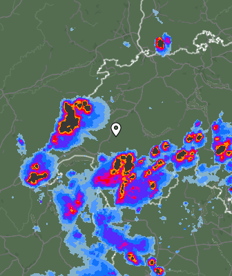 Radar meteorológico