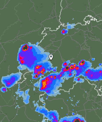 Radar meteorológico