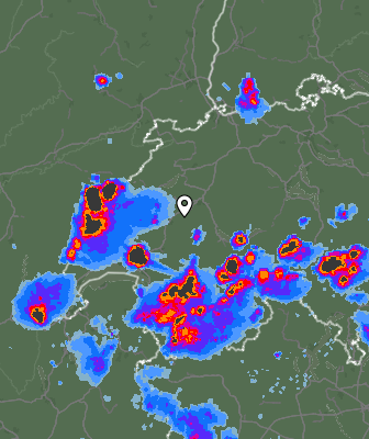 Radar meteorológico