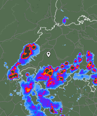 Radar meteorológico