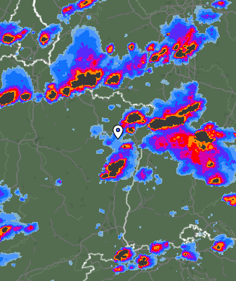Radar meteorológico