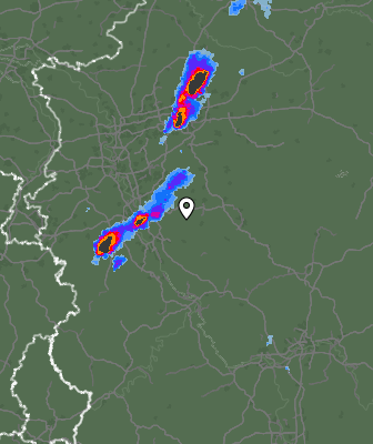 Radar meteorológico