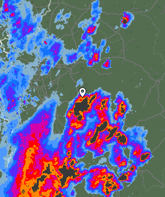 Radar meteorológico