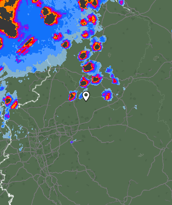 Radar meteorológico