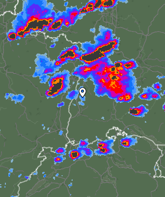 Radar meteorológico