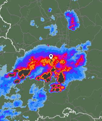 Radar meteorológico