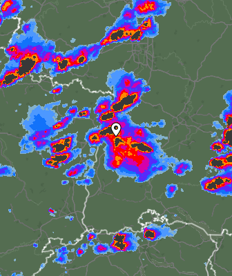Radar meteorológico