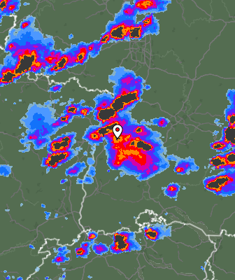 Radar meteorológico