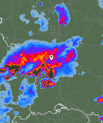 Radar meteorológico