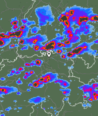 Radar meteorológico