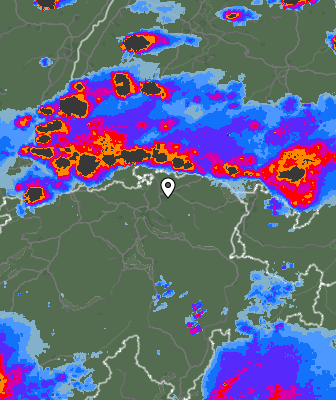 Radar meteorológico