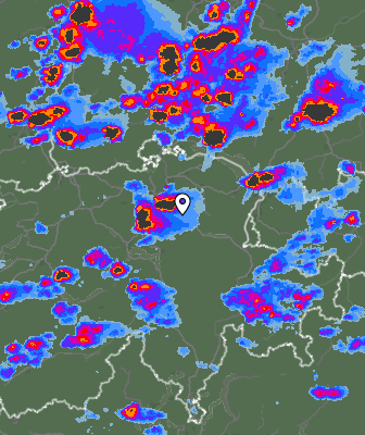 Radar meteorológico