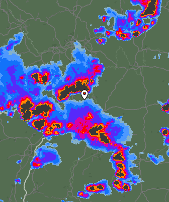 Radar meteorológico
