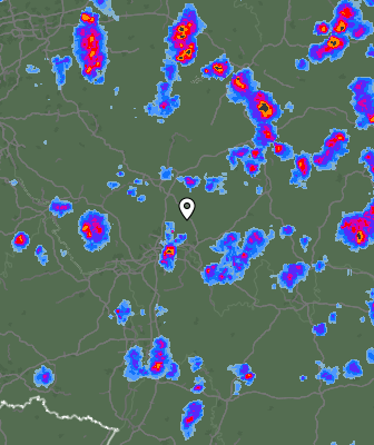 Laika apstākļu radars