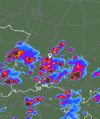 Radar meteorológico