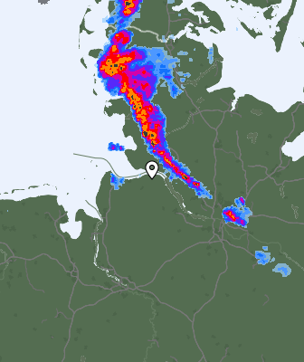 Radar meteorológico