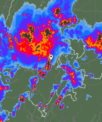 Radar meteorológico