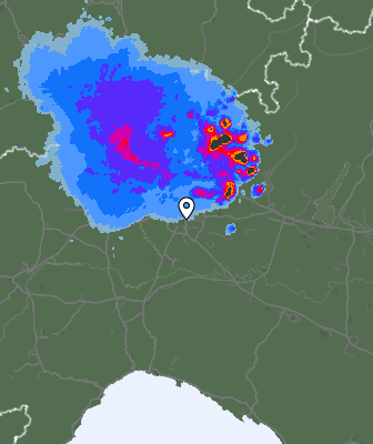 Radar meteorológico
