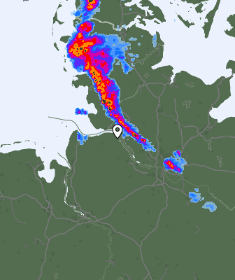 Radar meteorológico