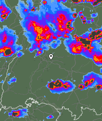 Radar meteorológico