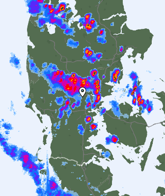 Radar meteorológico