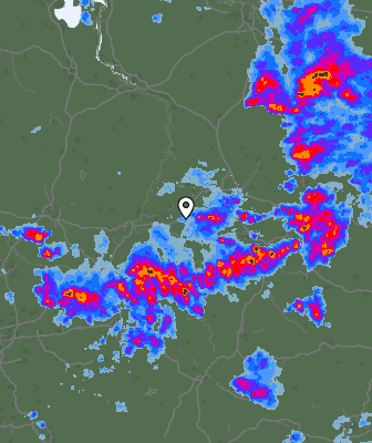 Radar meteorológico
