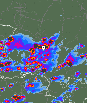 Radar meteorológico