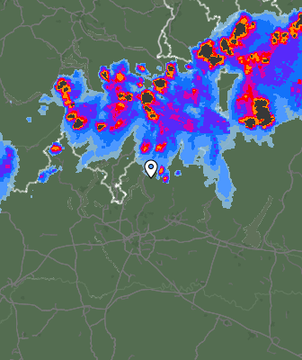 Radar meteorológico