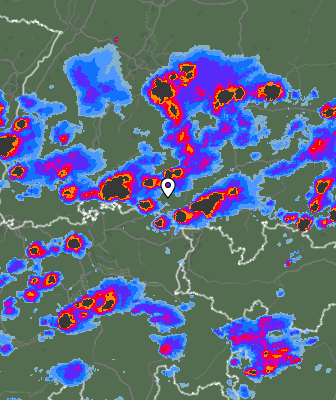 Radar meteorológico