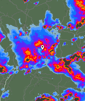 Radar meteorológico