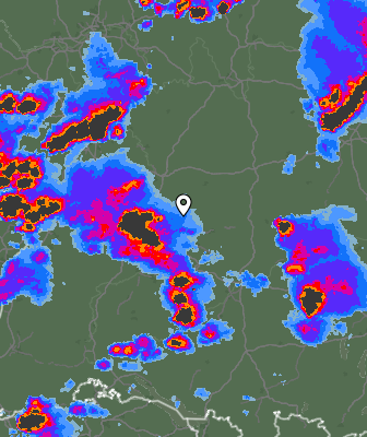Radar meteorológico