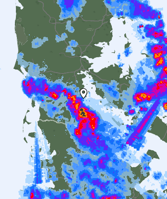 Radar meteorológico