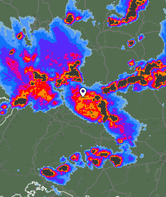 Radar meteorológico