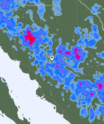 Srážky