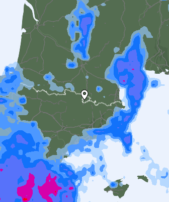 Previsión de precipitaciones