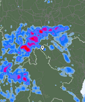 Previsión de precipitaciones
