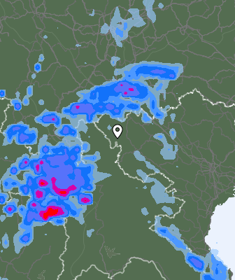 Previsión de precipitaciones