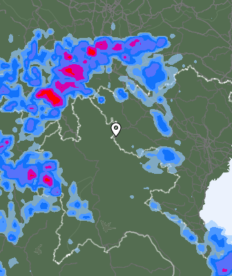 Previsión de precipitaciones